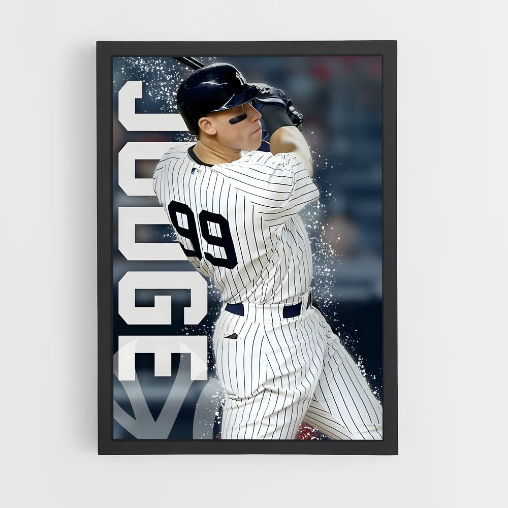 Poster Aaron judge élan – affiche Baseball (vue 2)